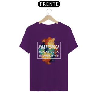 Nome do produto T-shirt - autismo (autismo não se cura se compreende)