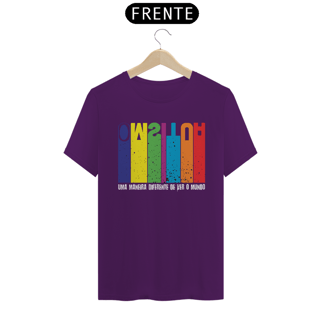 Nome do produto T-shirt - autismo (uma maneira diferente de ver o mundo)