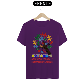 Nome do produto T-shirt - autismo (autismo não é uma deficiencia)