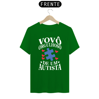 Nome do produto T-shirt - autismo (vovõ orgulhoso de um autista)