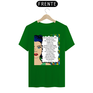 Nome do produto T-shirt - autismo (Mãe de autista tem 7 vidas)