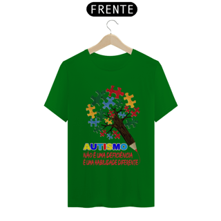 Nome do produto T-shirt - autismo (autismo não é uma deficiencia)