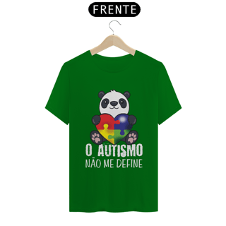 Nome do produto T-shirt - autismo (o autismo não me define)