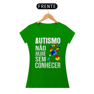 Nome do produto Baby Look - autismo (não julgue sem conhecer)