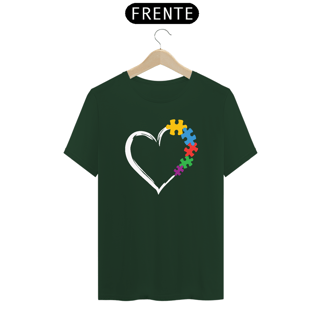Nome do produto T-shirt (coração de autista)