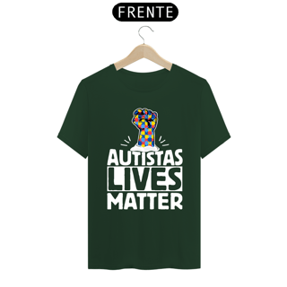 Nome do produto T-shirt - autismo (autistas lives matter)