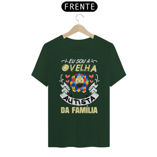 Nome do produto T-shirt - autismo (eu sou a ovelha autista da família)