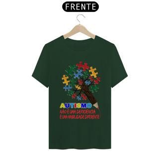 Nome do produto T-shirt - autismo (autismo não é uma deficiencia)