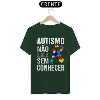 Nome do produto T-shirt - autismo (não julgue sem conhecer)