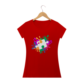 Nome do produto Baby Look - autismo (Splash)