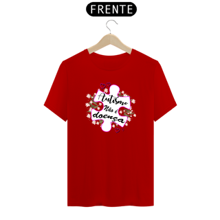 Nome do produto T-shirt - autismo (Autismo não é doença)