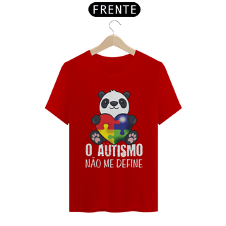 Nome do produto T-shirt - autismo (o autismo não me define)