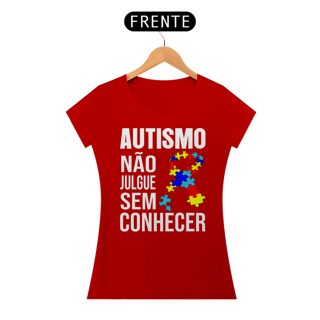 Nome do produto Baby Look - autismo (não julgue sem conhecer)
