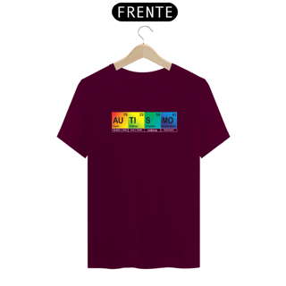 Nome do produto T-shirt - autismo (tabela periódica)