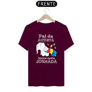 Nome do produto T-shirt - autismo (Pai de autista)