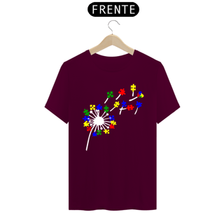Nome do produto T-shirt - autismo petalas de autismo)