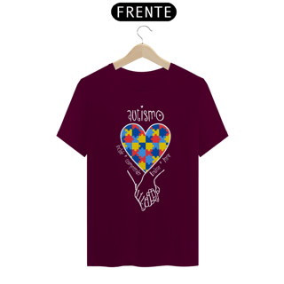 Nome do produto T-shirt - autismo (incluir, compreender, ensinar e amar)