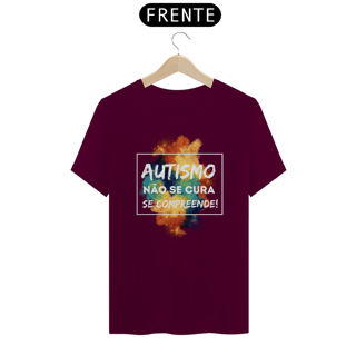 Nome do produto T-shirt - autismo (autismo não se cura se compreende)