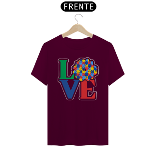 Nome do produto T-shirt - autismo (love)