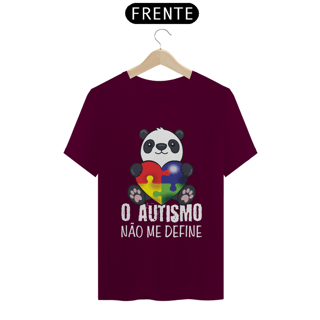 Nome do produto T-shirt - autismo (o autismo não me define)