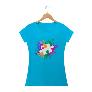Nome do produto Baby Look - autismo (Splash)