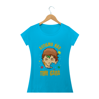 Nome do produto Baby Look - autismo (autismo não tem cara_)