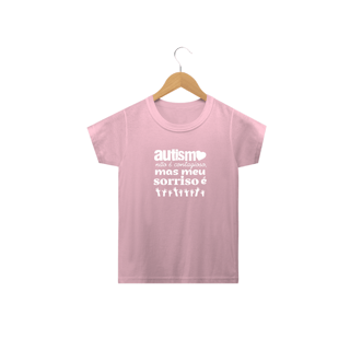 Nome do produto Camiseta Infantil (Autismo não é contagioso)