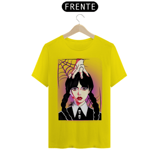 Nome do produto Camiseta Fandom Exclusiva - Wandinha e Mãozinha