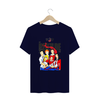 Nome do produto Camiseta Plus Size - Rebelde Tour Todos  Inteira