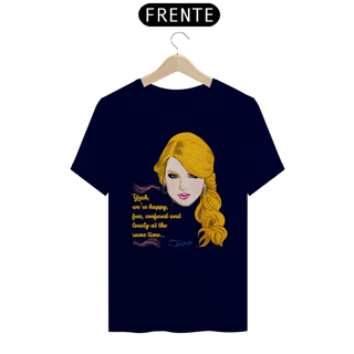 Nome do produto Camiseta Fandom Quality Exclusiva - Taylor Lonely