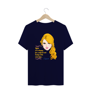 Nome do produto Camiseta Fandom Plus Size Exclusiva - Taylor Lonely
