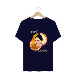 Nome do produto Camiseta Plus Size Exclusiva - Turnê Sandy Círculos