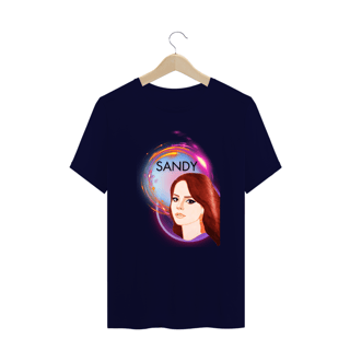 Nome do produto Camiseta Plus Size Exclusiva - Sandy Tour Luz