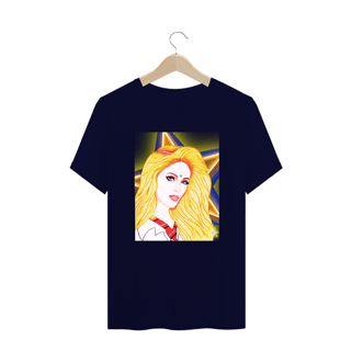 Nome do produto Camiseta Plus Size Fandom - Anahí Estrela