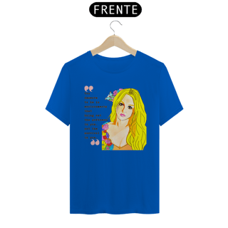 Nome do produto Camiseta Fandom Quality - Britney and Quote - Cores Claras