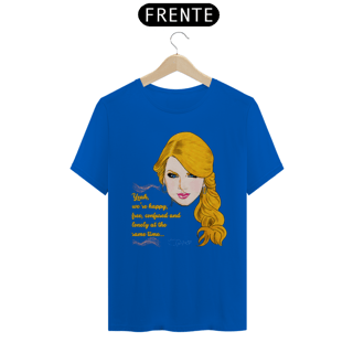 Nome do produto Camiseta Fandom Quality Exclusiva - Taylor Lonely