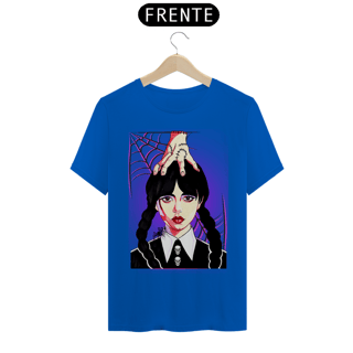Nome do produto Camiseta Fandom Exclusiva - Wandinha e Mãozinha