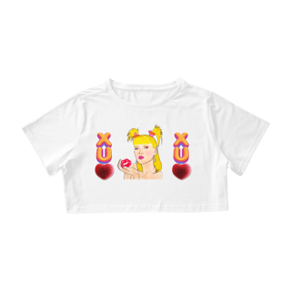 Nome do produto Cropped Unissex Exclusivo - Xu Realista Beijinho