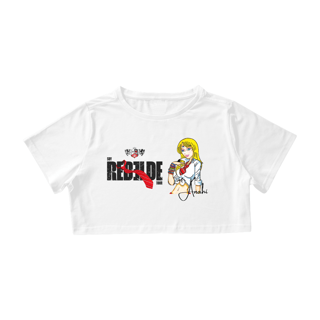 Nome do produto Cropped Unissex Repaginada - Rebelde Anahí Close