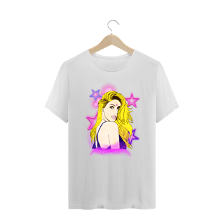 Nome do produto Camiseta Plus Size Exclusiva -  Rebelde Anahí