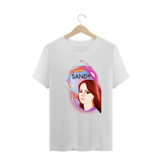 Nome do produto Camiseta Plus Size Exclusiva - Sandy Tour Luz