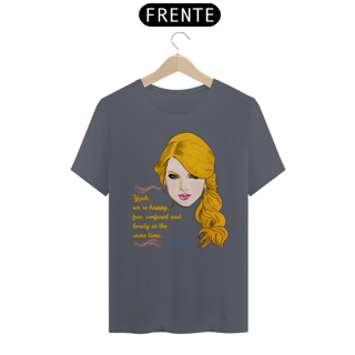 Nome do produto Camiseta Fandom Quality Exclusiva - Taylor Lonely