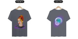 Nome do produto Camiseta Comemorativa - Sandy 40 anos - Frente e Costas