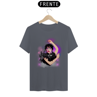 Nome do produto Camiseta Fandom Exclusiva - Wandinha dançando
