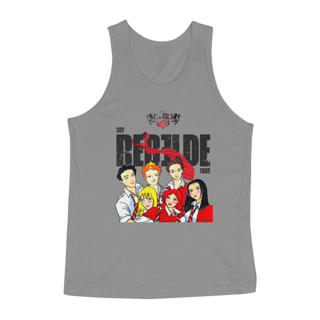 Nome do produto Regata Masculina Repaginada - Rebelde Tour  Close