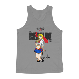 Nome do produto Regata Clássica Masculina Repaginada - Rebelde Anahí Inteira