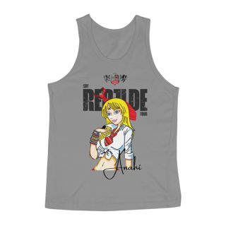 Nome do produto Regata Clássica Masculina Repaginada - Rebelde Anahí Close