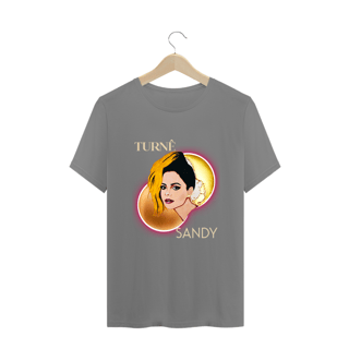 Nome do produto Camiseta Plus Size Exclusiva - Turnê Sandy Círculos