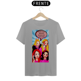 Nome do produto Camiseta Fandom Exclusiva - Garotas Malvadas - Cena do telefonema