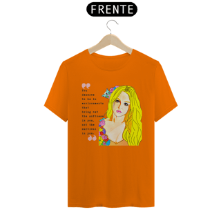 Nome do produto Camiseta Fandom Quality - Britney and Quote - Cores Claras